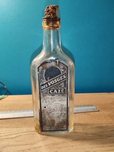 Ancienne bouteille sirop - bouteille,