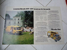 Publicité Mercedes 207D 307D 1977 advert presse coupure publicitaire