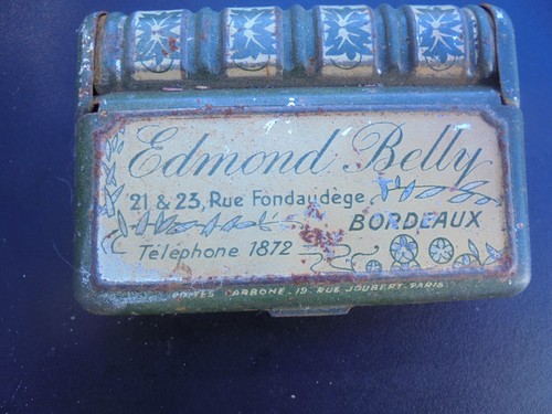 Boite lithographiée edmond - lithographiée,