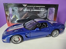 Chevrolet Corvette C5 Z06 Commémorative Edition 2004 Blue Autoart 1/18 80405