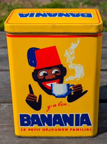 Boîte métal cacao banania - cacao,