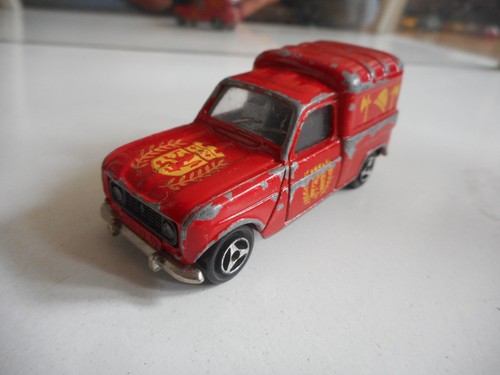 Majorette renault pompiers - renault, 4
