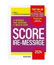 Score IAE-Message - 2024