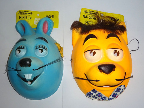 Lot masques cesar vintage - lot, 2