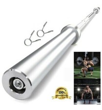 Barre de musculation olympique 180cm -Barre Olympique Débutant