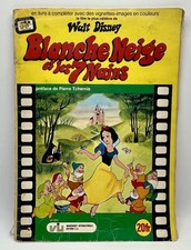 BLANCHE NEIGE et les 7 NAINS - Album VIU Complet (type Agéducatifs/Panini) 1974