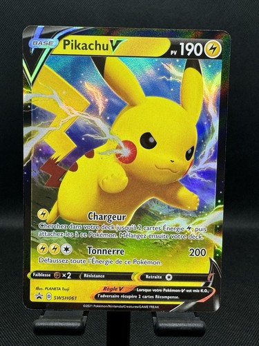 Carte pokemon pikachu swsh061 - pokemon,