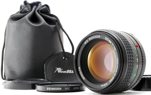 Near mint minolta md rokkor - [near,