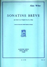 Sonatine Brève pour Cornet Si