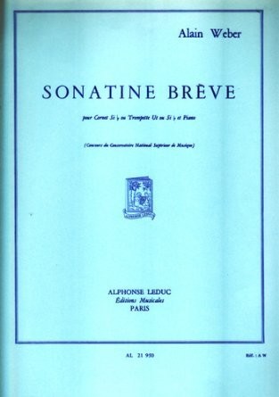 Sonatine brève pour cornet - sonatine, si