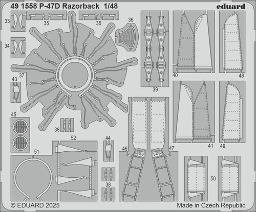 47d razorback for - p-47d,