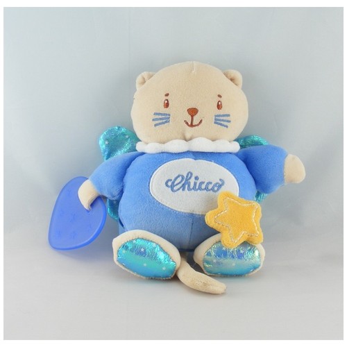 Doudou ours bleu - , ailes