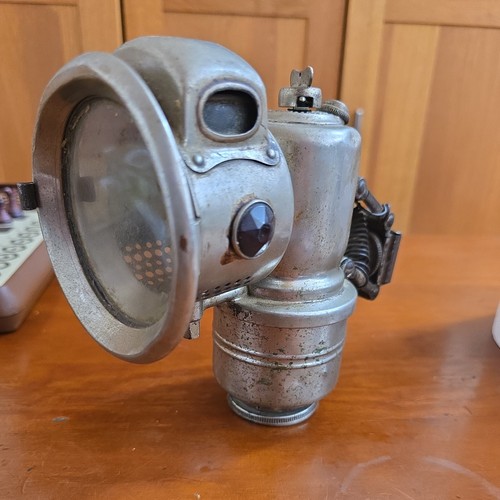 Lampe acétylène carbure - lampe, à