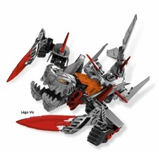 Lego 6216 Hero Factory Villians Jawblade complet + notice + bag de 2012 - CN346