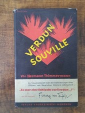 Verdun Souville, Hermann thimmermann, édition Knorr & Hirth, 1936