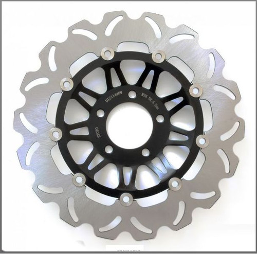 Disque frein avant wave - de,