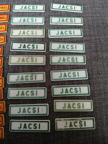 Lot jetons jacsi - 18, objet
