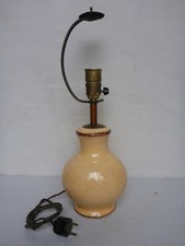 Fuß De Ancienne Lampe de Table Bureau Lampadaire Lampe Céramique Art Déco 50er