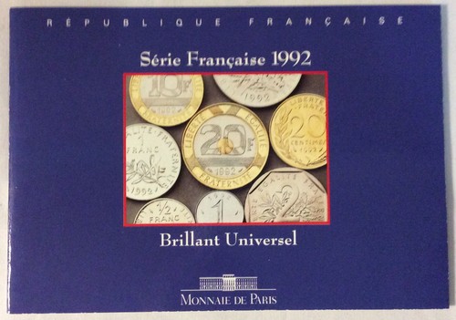 France coffret francs - bu,