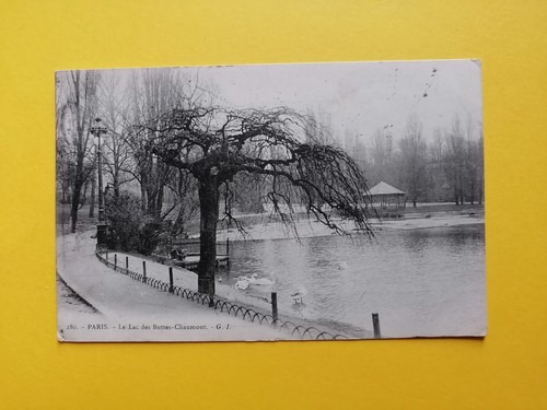 Cpa paris buttes - cpa, chaumont
