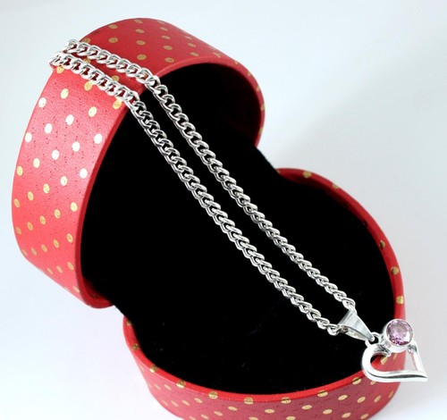 Pendentif cœur solitaire - pendentif,
