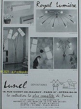 PUBLICITE LUNEL ROYAL LUMIERE