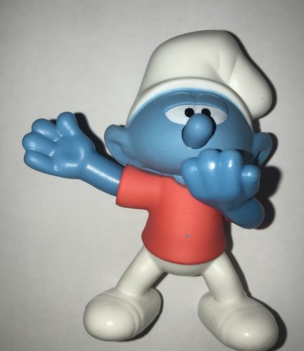 Figurine schtroumpf smurf mac - schtroumpf,