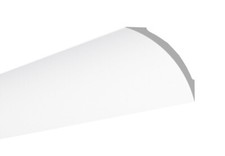 NE3 Pure Nomastyl Corniche de Plafond NMC Espalier Moulure en Stuc 82x82mm 10 M