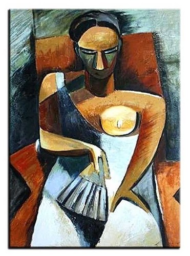 Pablo picasso femme avec - pablo,
