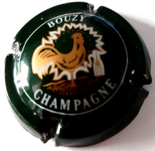 Capsule de champagne Bouzy verte foncée N°11