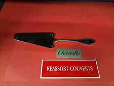 PELLE TARTE GÂTEAU POMPADOUR 26 CM CHRISTOFLE BEL ÉTAT MÉTAL ARGENTÉ ;