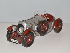 Voiture en Tôle Nostalgie Maquette de Ancienne Marque Bentley 1927 Roadster L