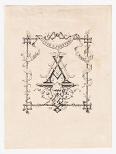 Exlibris - Alphandery / Alger