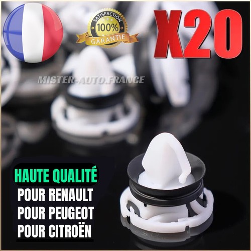 X20 clips fixation panneau - fixation,
