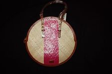 WHIT ROUND WOVEN  Womens