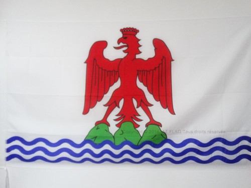 Drapeau comté nice 90x60cm - drapeau,