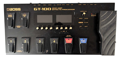 Boss 100 amp effects - amp,