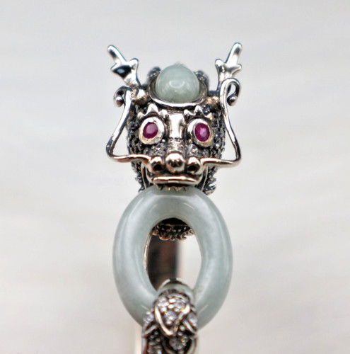 Bracelet dragon jade - en,