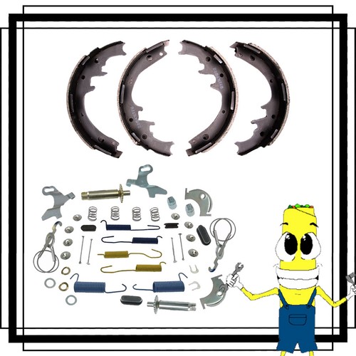 Front brake shoe hardware - front,