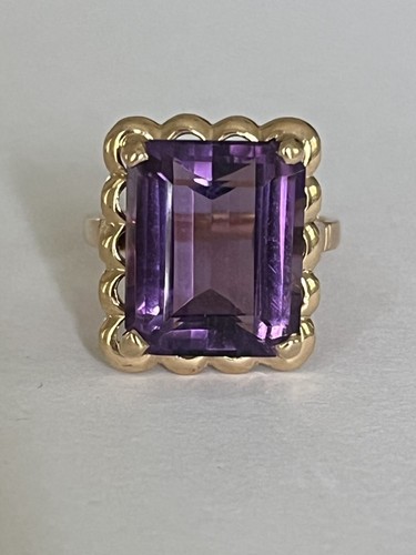 6545 bague jaune festonné - bague,