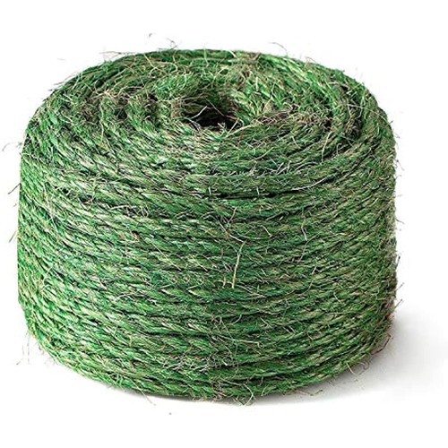 Corde sisal vert - vert, pour