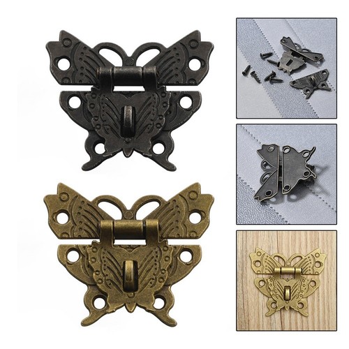 Ancienne serrure bronze - ancienne,