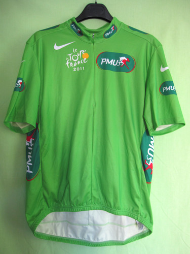 Maillot cycliste vert france - maillot,