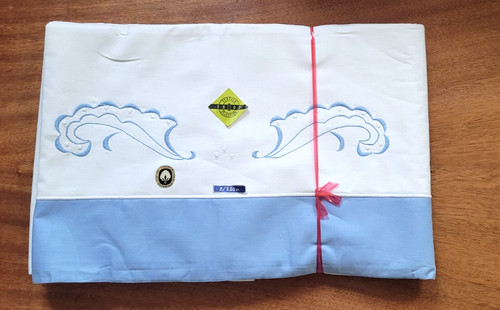 Paire draps vintage années - paire,