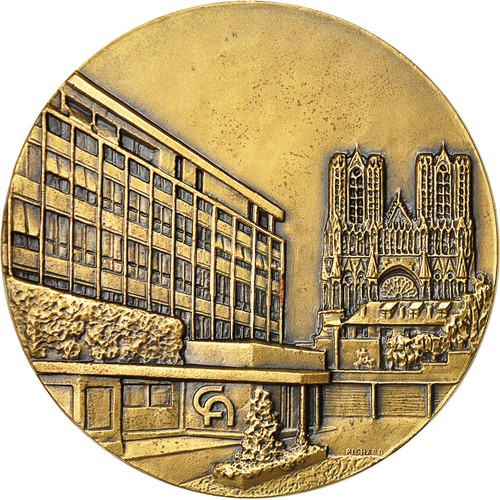 France médaille crédit - france,, médaille,