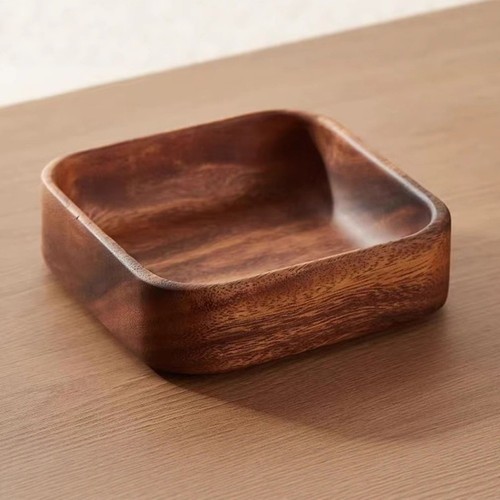 Bol carré plateau snack - , en