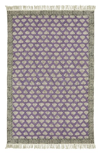 Tapis coton imprimé la - tapis, en