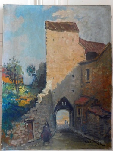 Tableau carloti huile - tableau, (xxème)