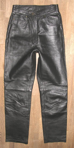 Yessica pantalon en cuir - -,