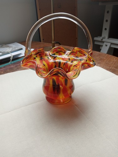 Vase multicolore avec anse - multicolore,